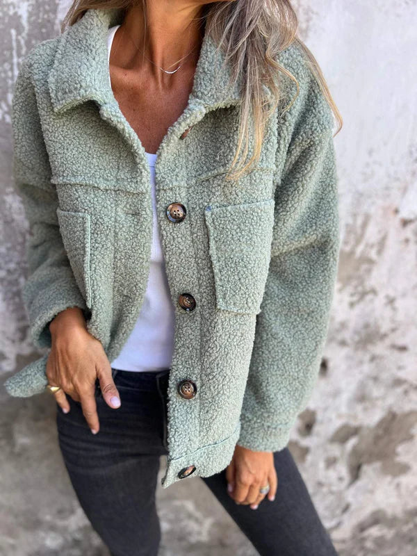 Catalina -  Kurze Wolljacke mit Revers